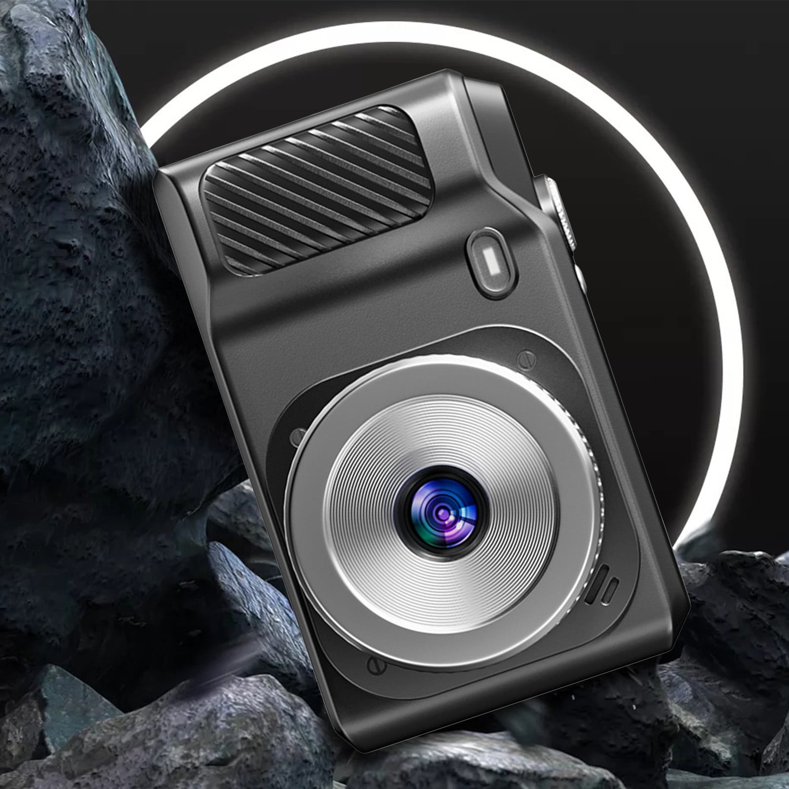 4K HD Digital Camera, 8MP CMOS Sensor, 8x Optical Zoom, 2.8" LCD Screen, Compact Portable Video Camcorder for Students, Travel, Daily Life, OTG Transfer, USB 2.0, Macro Mode, 10.5x6.5x4.5"