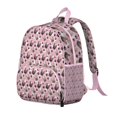 thumbnail image 2 of French Bulldog Cute Bone Paw Print Backpack Backpack for School,Cute School Bag,Schoolbag with Adjustable Shoulder Straps & Padded Back,13.8"x11.4"x6", 2 of 6