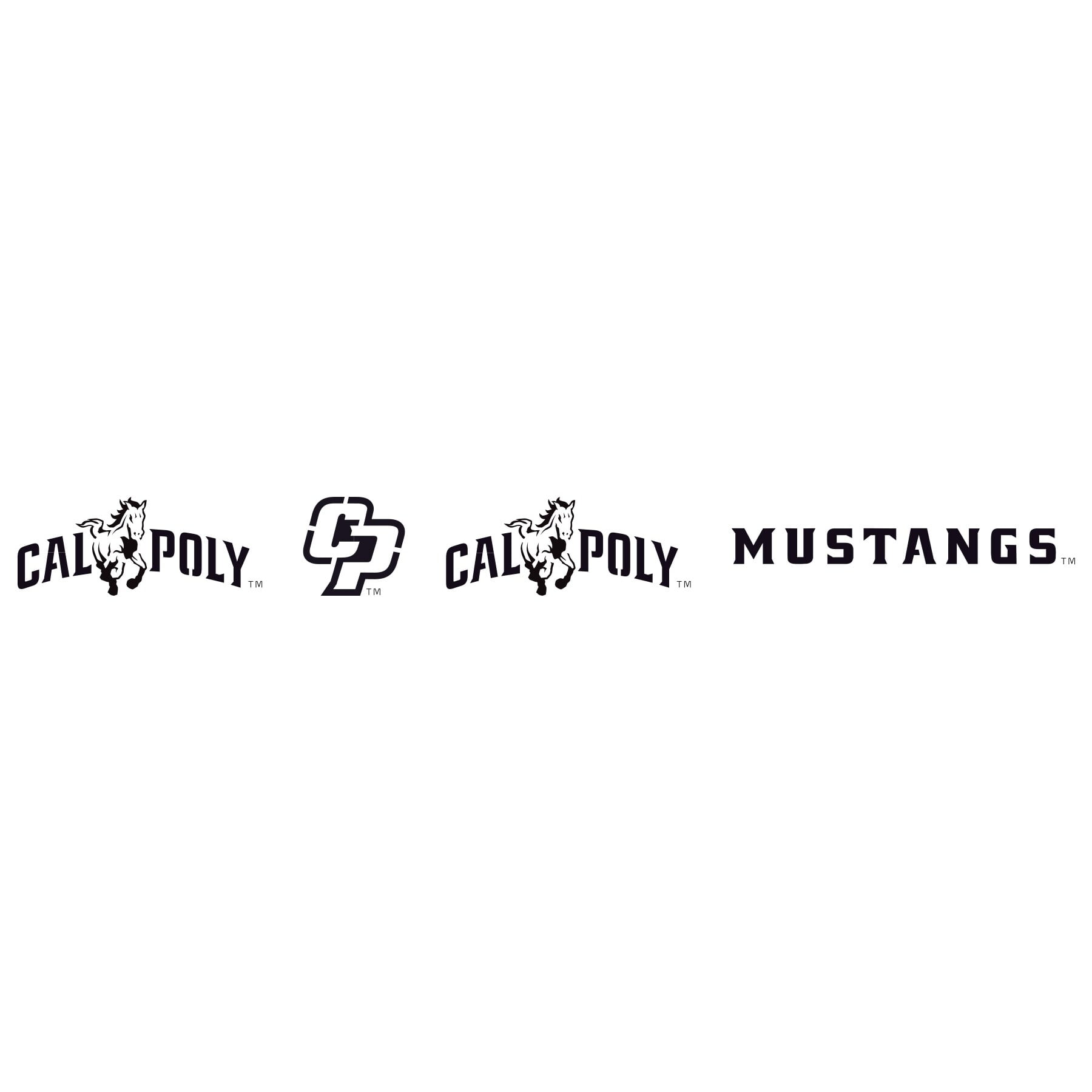 Cal Poly Mustangs Fire Pit