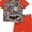 Red - 2 Piece PJ, variant on DC Comics Batman 2 Piece Pajama Set, Black, Size: 8