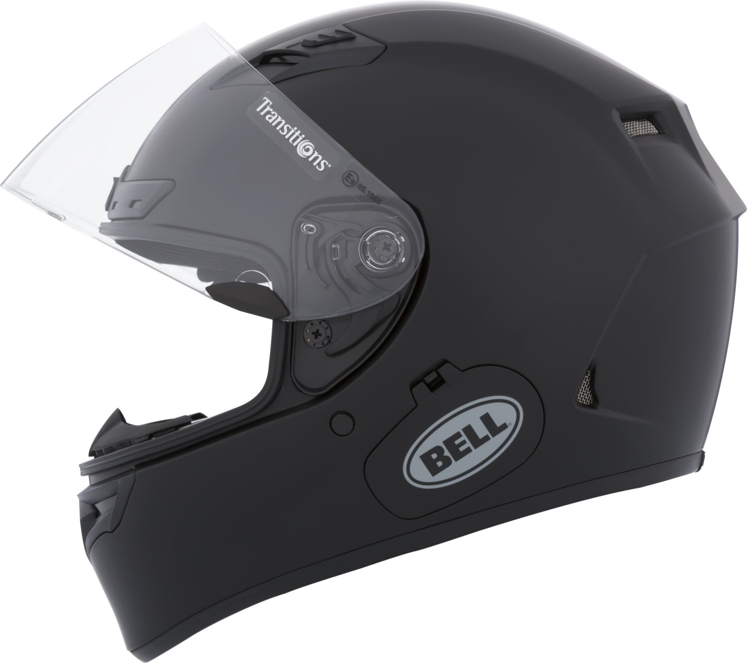 Bell Qualifier Unisex-Adult Full Face Street Helmet D.O.T.-Certified Solid Black, Small