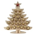 thumbnail image 1 of Chocolate-Filled Wooden Advent Calendar for Christmas Decor and Gifts, 1 of 5
