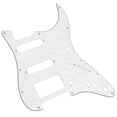 thumbnail image 1 of Strong Anti-interference Ability Durable And Long Service Life Guitar Pick Guard, Electric Guitar Pickguard, Easy To Install For Beginner Most Electric Guitars GSSH53 White Pearl, 1 of 8