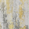 thumbnail image 4 of HomeRoots 622637 5 x 8 ft. Yellow & Ivory Abstract Washable Transitional Indoor & Outdoor Rectangle Area Rug, 4 of 4