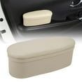 thumbnail image 3 of Car Arm Storage Box Arm Heightening Pad Cushion Auto Interior Parts beige, 3 of 8
