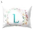 thumbnail image 2 of Zeus A-Z Letters Dream Catcher Throw Pillow Case Sofa Bed Cushion Cover Home Decor, 2 of 7