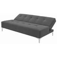 thumbnail image 4 of Sofá Cama Reclinable Vegas Lino Gris Oxford Futon 3 Posiciones, El Bazar Store EL BAZAR STORE Moderno Abotonado, 4 of 6
