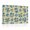 A, variant on XaaKee Cobalt Clusters 0045 Daisies Flowers Mod Pattern Bold Textile Print Canvas Art Prints Inner Framed 18*12Inch