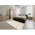 thumbnail image 4 of Ahgly Company Indoor Rectangle Contemporary Blonde Beige Terrilis Area Rugs, 5' x 8', 4 of 6