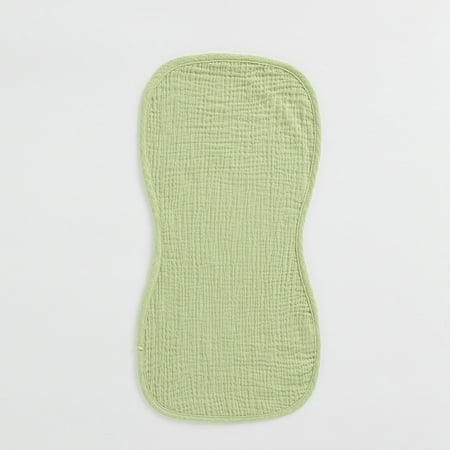 

Muslin Baby Burp Cloths Soft Cotton Large Baby Washcloths Face Towel Burping Rags Bibs for Newborn Boys Girls Set of 2 ( Eucalyptus \\/ Roman Green)