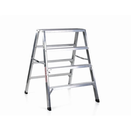 ToolPro 4 ft. Aluminum Flat-Top Sawhorse Ladder