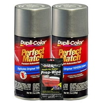 Dupli-Color BTY1614 Exact-Match Automotive Paint Matches Toyota Phantom Grey Pearl - 8 oz, Bundles Prep Wipe (3 Items)