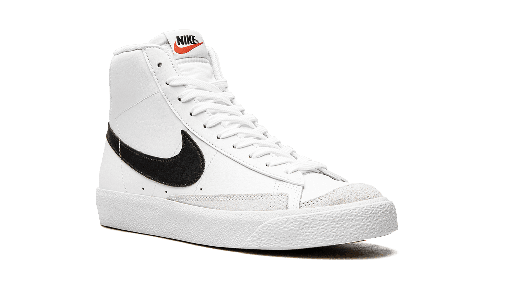 NIKE GRADE SCHOOL Blazer Mid '77 (GS) "White / Black" DA4086 100 from Stadium Goods