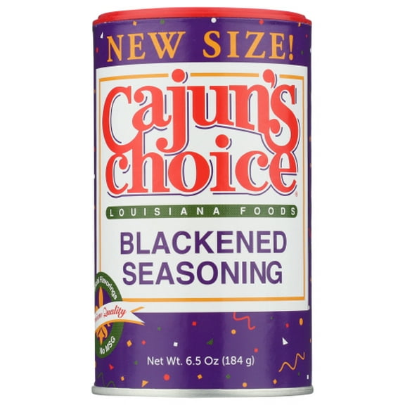 Cajuns Choice Blackened Seasoning 6.5 oz (Pack of 6)