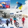 thumbnail image 5 of Máscara facial de invierno a prueba de viento, máscara de esquí de lana cálida para hombres y mujeres, clima frío, motocicleta, bicicleta, ciclismo, calentador de cuello, 5 of 5