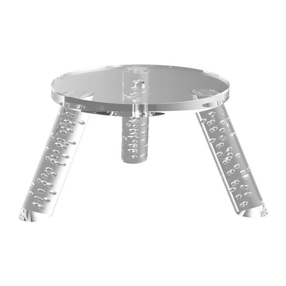 Soporte de escritorio para altavoces Accesorio de audio Resistente, estable y seguro Accesorios para altavoces Transparente