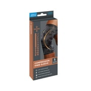 Tommie Copper Sport Compression Knee Sleeve, Grey Camo, Small/Medium, 1 Count per Pack