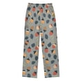 thumbnail image 2 of FORMRS Kids Pajama Pants with Pockets Size 9-10Y Boys Lounge Sleep Bottoms, Gray Acorns Pattern, 2 of 8