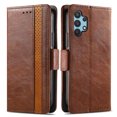 thumbnail image 3 of Case for Samsung Galaxy A32 4G Cover Leather Wallet Folio Case Book Design Flip Magnetic Closure - Brown, 3 of 5