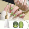 thumbnail image 3 of Esmalte de uñas en gel «ojo de gato» de 7,5 ml, gelatinoso, con purpurina, translúcido, curado con LED, inodoro, alto brillo, de larga duración, para salón o DIY en casa, tonos mezclables, 3 of 3