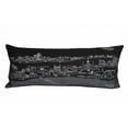 thumbnail image 6 of 35" Black New Orleans Nighttime Skyline Lumbar Decorative Pillow, 6 of 6