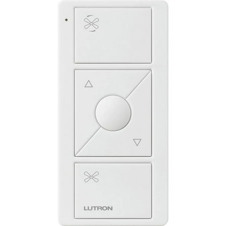 Lutron Pico Smart Remote for Caseta Smart Fan Speed Control White