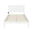 thumbnail image 3 of AFI NoHo Solid Wood Queen Platform Bed in White, 3 of 10