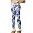 thumbnail image 1 of Gibobby Leggings Gluteos Mujer Leggings informales invierno para mujer, pantalones capri térmicos con cintura elástica, pantalones entrenamiento, pantalones estampados térmicos（Azul， M), 1 of 5