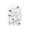 Bee Happy, variant on 50 Pack, Nutcracker Dance Gloss Gift Tag 2.25X3.5" for Gift Baskets, Gift Bags, and Wrapped Gifts, Made in USA