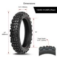 thumbnail image 5 of Waypoint Adventure Tire 130/90-18 (69R) (Rear) For Husqvarna WR 250 2006-2013, 5 of 5