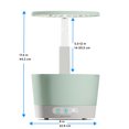 thumbnail image 3 of AeroGarden Indoor Home Garden Harvest 360 Dual LED Grow Light System Kit, Sage, 3 of 3