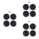 thumbnail image 2 of Sidaley 4 Pieces Laptop Rubber Feet Pad Foot Case Repair Stand Adhesive Cover Notebook Part Replacement Bottom for Pro A1278 A1286 A1297 Type1, 2 of 6