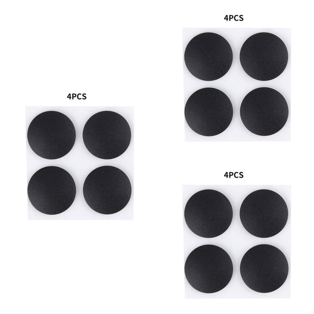 Inteprter 4 Pieces Laptop Rubber Feet Pad Cover Repair Adhesive Case Bottom Notebook Stand Replacement Foot Part for Pro A1278 A1286 A1297 Type1