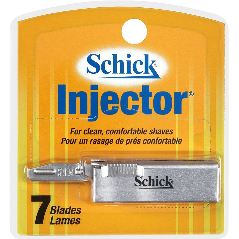 2 Pack Schick Injector Blades 7 Each
