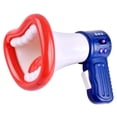 thumbnail image 3 of Voice Changer Horn Toy, Recording and Sound Effects with Male Female Robot Voice Buttons, Anti Slip Handle Pattern and Lanyard, Mouth Shape Design Bright Colors, 3 of 8