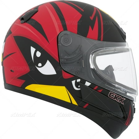 CKX Raven VG-K1 Full-Face Helmet, Winter - Youth Double (Best Winter Motorcycle Helmet)