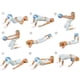 thumbnail image 3 of EeaseMX 3 pelotas de yoga y pilates pequeñas para ejercicios de fortalecimiento del core para hombre y mujer (color aleatorio), 3 of 8