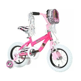 Dynacraft Barbie 16 inch BMX Bike with Plush Puppy Training Wheels for Girls 5 7 Years Walmart