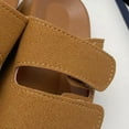 thumbnail image 4 of Jamicy Summer Sandals for girls Adjustable Double Strap with Arch Support Footbed & Non-Slip Sole Lightweight Suede-Look for Beach, Outdoor, Party, 4 of 6