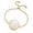 C, variant on Adjustable Lipstick Storage Bracelet with Shell Accent for Quick Makeup Touch Ups at Work or Travel