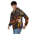 thumbnail image 4 of Lsque Five Nights At Freddy'S for Mens Full-zip Hoodie, Zip-up Pullover Hooded Sweatshirt, Kangaroo Pocket Hoodie Ideal for Daily Wear, Travel, and Home-Medium, 4 of 8