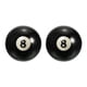 thumbnail image 1 of Uxcell 2-1/16" #8 Bola de Billar de Reemplazo, Tamaño Estándar de Bola de Billar para Sala de Billar, Negro 2Pcs, 1 of 5