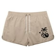 thumbnail image 3 of Kcolen Swim Trunks Men 5 Inch Soild Color Hawaiian Shorts Light Upf Bathing Suit Swim Trunks Men Summer Beach Comfy Men Swim Brief, 3 of 4