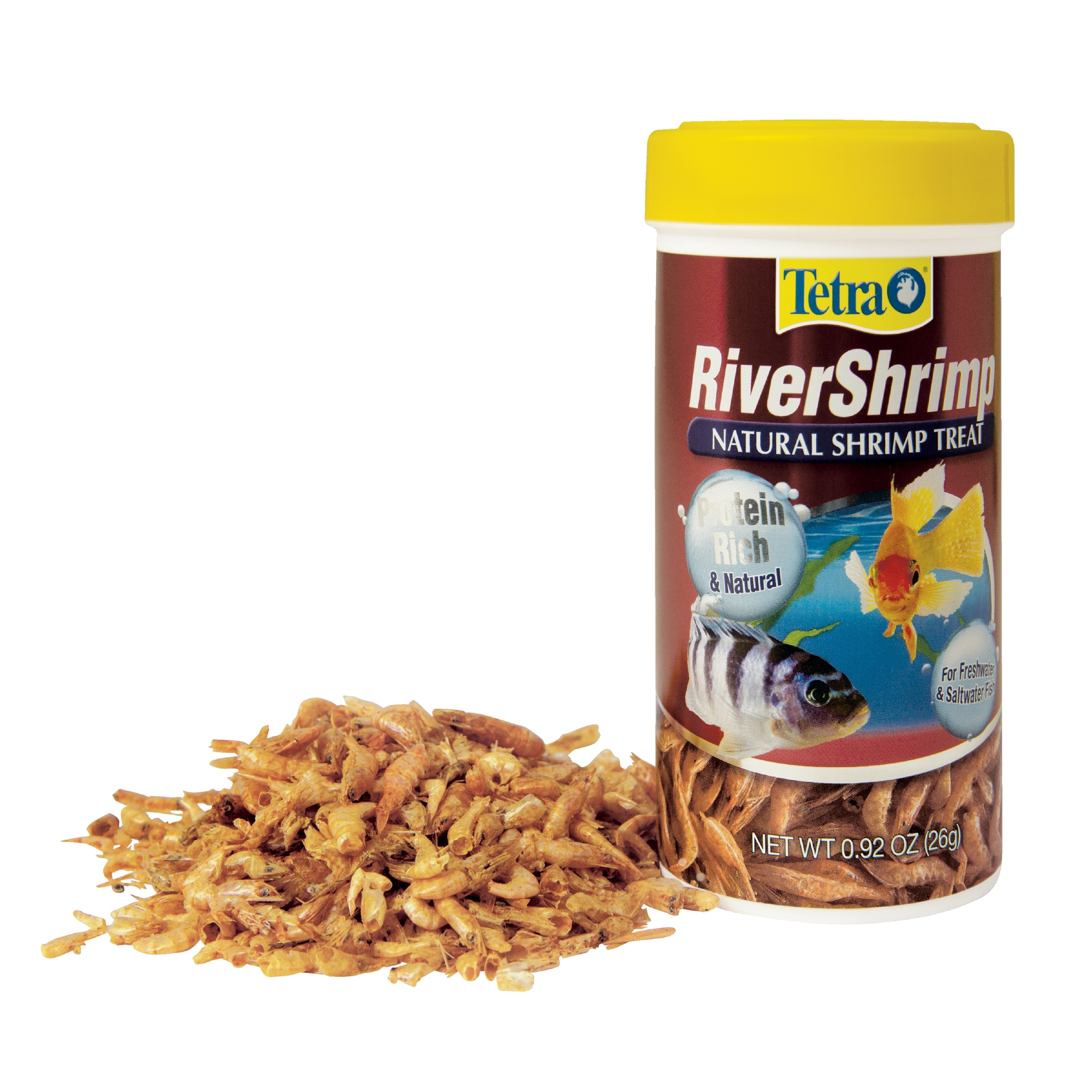 Tetra River Shrimp Natural Fish Treat, 0.92 oz photo 2