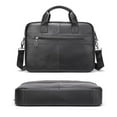 thumbnail image 4 of Laptop Bag Shoulder Briefcase for Office Computer Laptop College Black, 4 of 8