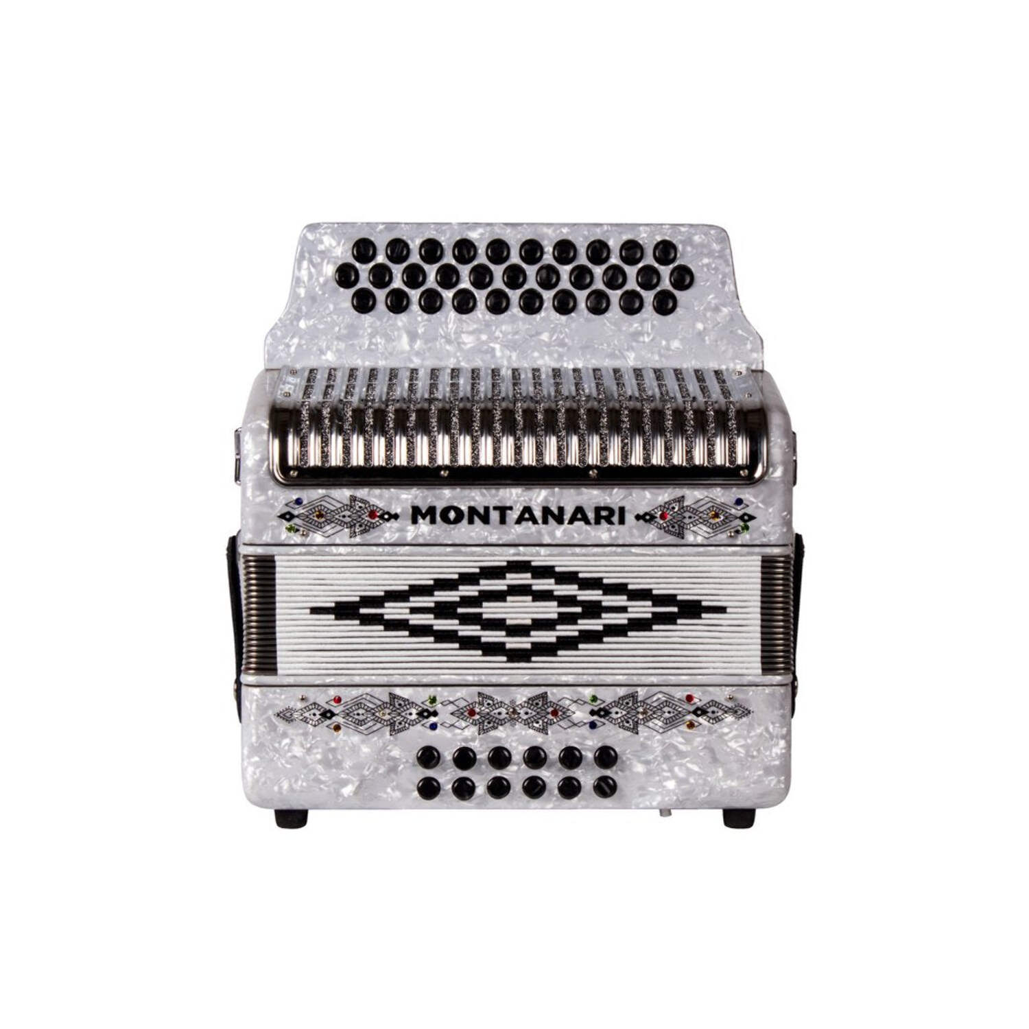 Montanari 3112 MG Accordion EAD White