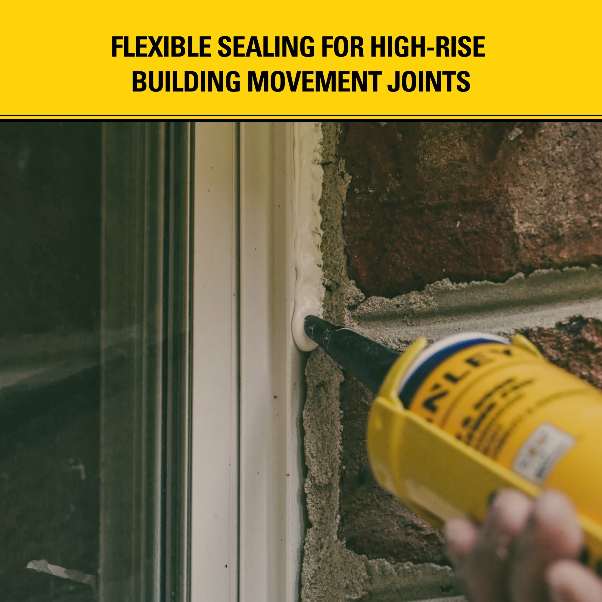 Stanley Flexi Seal-Hybrid Polymer Joint Sealant-RV Roof Sealant, 9.8 fl oz-White-12 Pack