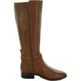 thumbnail image 4 of Naturalizer Womens Rena Leather Tall Knee-High Boots, 4 of 5