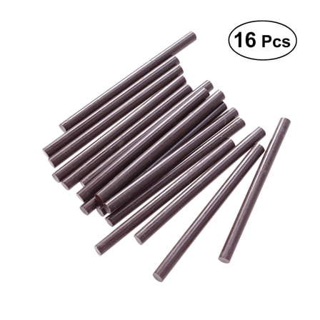 16Pc Colorful Hot Melt Glue Sticks for Hot Glue Multifunctional Repair Tool (Coffee)