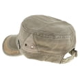 thumbnail image 3 of Gorra ajustable para hombre, estilo cadete, gorra de béisbol ejercito verde, 3 of 9